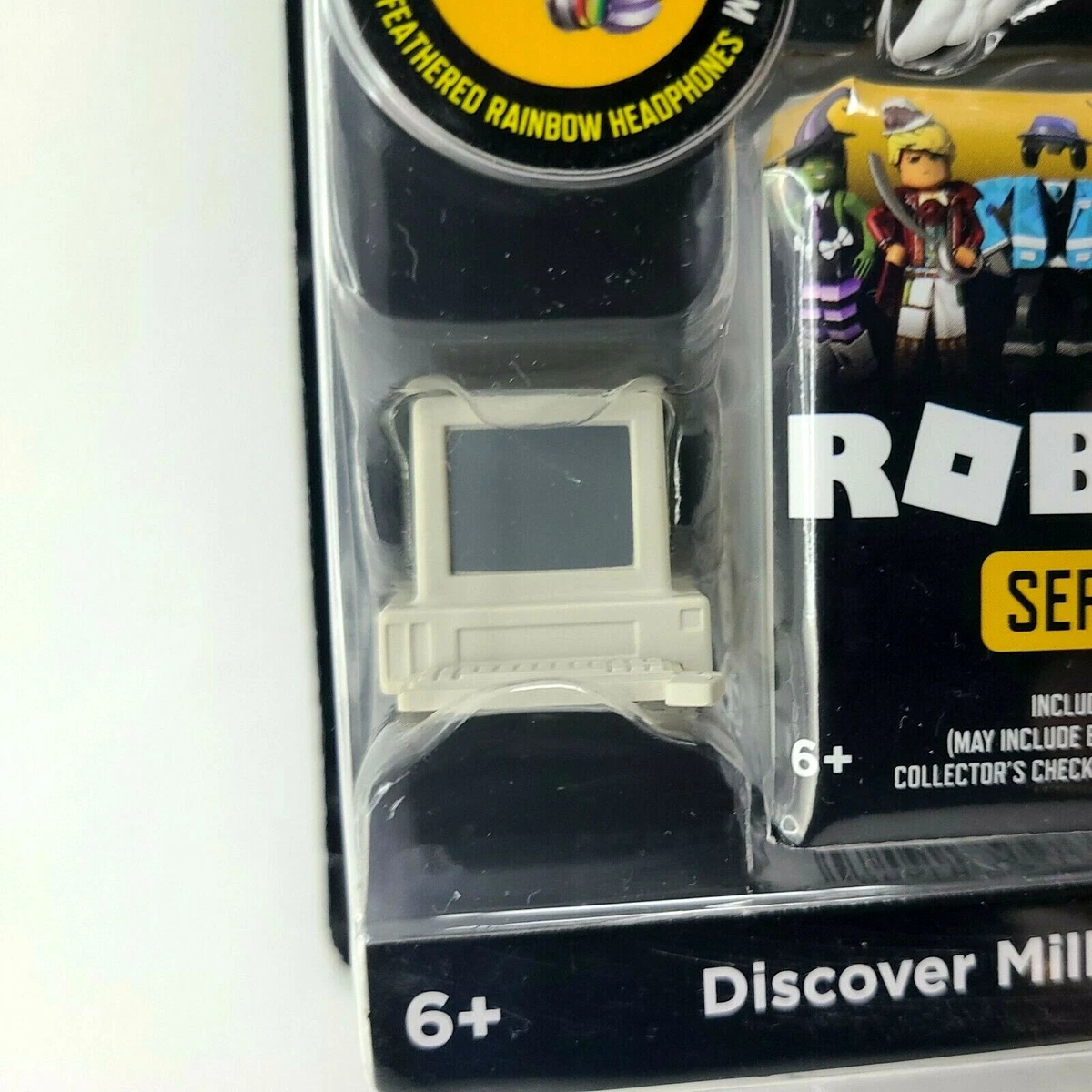 Roblox Mystery Box Accessories pack series 6 Kid toy Apple Mac Mini display  doll