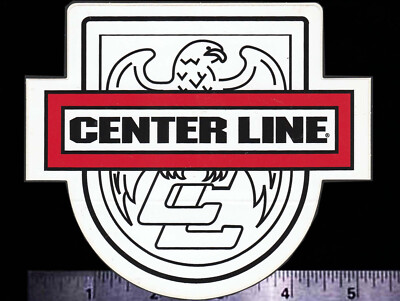 CENTER LINE Wheels Eagle - Original Vintage Racing Decal/Sticker - 5.25 ...