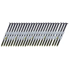 FR.113-238BRS 21 Degree .113" x 2-3/8" Plastic Collated Bright Finish Ring Shan