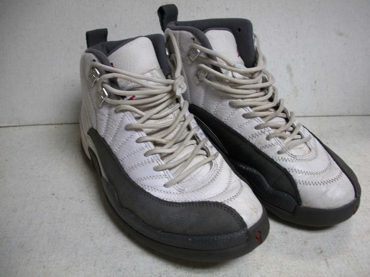 Nike Air Jordan 12 Retro White Grey 2019 Great Condition Sneaker