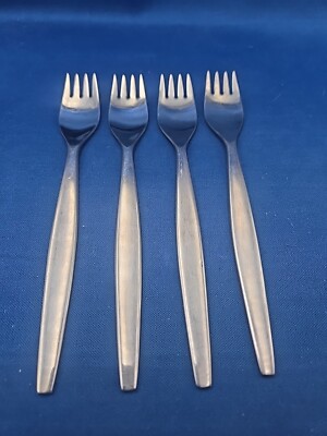 Lot of 4 Gense FOCUS Stainless Salad Forks 6 7/8''