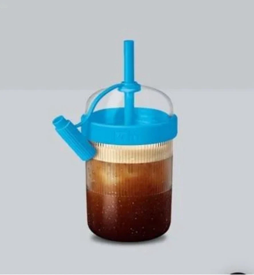 Vaso helado Nespresso X Blue Bottle NOLA Nomad edición limitada y 1 funda NUEVO Foto 4 de 4