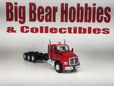 1/50 NEW First Gear Viper Red Kenworth T880 W/Tag Axle For Custom Build Projects