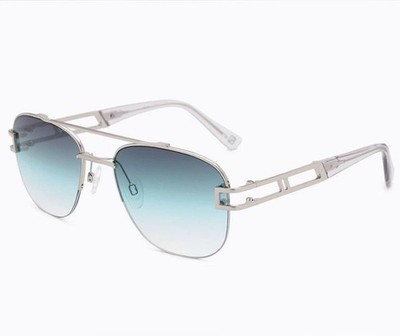 NWT Carolina Lemke Tortoiseshell Aviator Sunglasses Light Blue Lenses OS NWT Carolina Lemke Tortoiseshell Aviator Sunglasses Light  main image 3