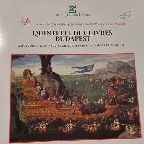 Quintette De Cuivres De Budapest, Henry Purcell, Malcolm Arnold, Samuel Scheidt,