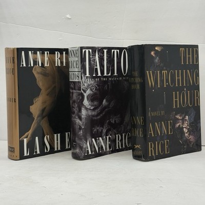 Anne Rice Mayfair Witches Trilogy   The Witching Hour / Lasher / Taltos  HCDJ