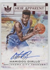 2018 Panini Court Kings Heir Apparent Ruby 66/99 Hamidou Diallo #HA-HDL Auto 9cf