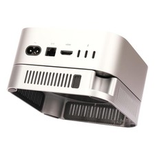 Mac mini M4 M5 Stand Silver Holder 2024-2026 Ventilation Heat Dissipation