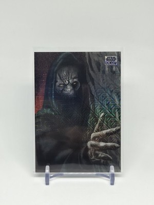 2025 Topps Star Wars Galaxy Fear The Dark Side Darth Plagueis Mojo Refractor /50