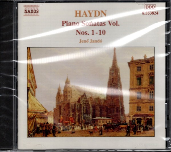 Haydn: Klaviersonate Vol. 1 Nr. 1-10 / Jeno Jando - CD-image