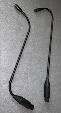Set of 2 Audio-Technica AT857QMLa 19  Gooseneck Microphones Cardioid Condenser