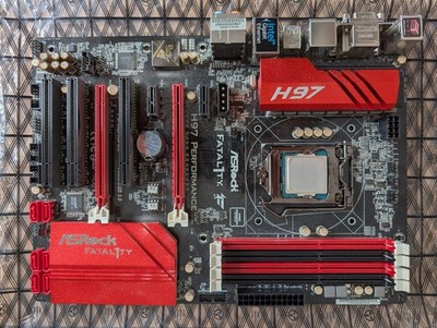 Asrock Fatal1ty H97 Performance Intel H97 ATX Mainboard Sockel 1150 inkl. Blende