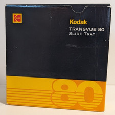 Empty Kodak Carousel Transvue 80 Slide Tray with Original Box  Inserts
