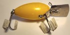 Vintage Fred Arbogast Arbo-Gaster Yellow Shore XRay Minnow Deep-Diving Floating — photo 4