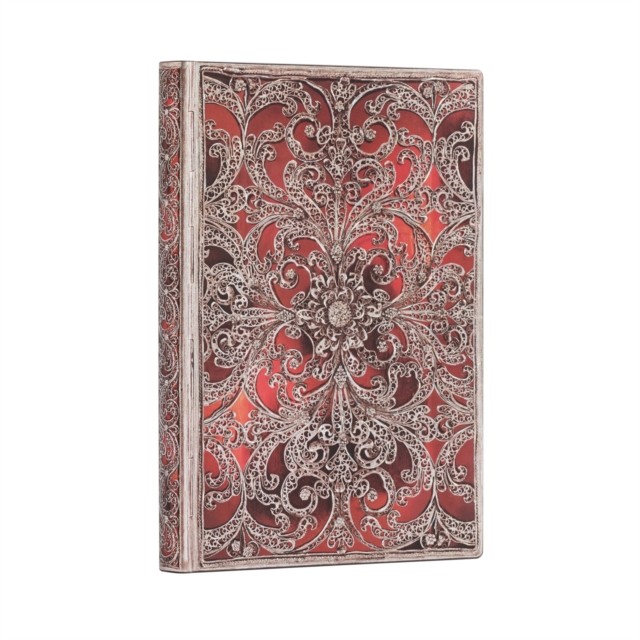 Garnet Midi Unlined Softcover Journal, 176pg, 100GSM by Paperblanks (Silver