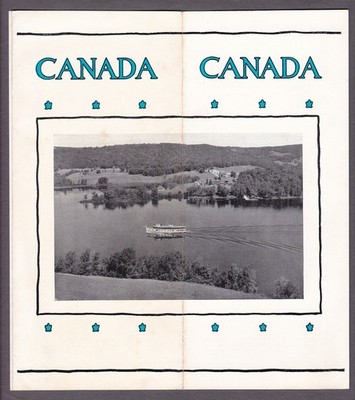 Canada Travel Brochure - 1950's Canadian Travel Bureau