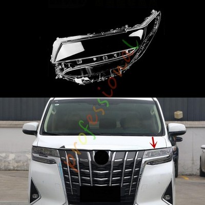 For Toyota Alphard 2018-2020 Left Headlight Clear Lens Cover  