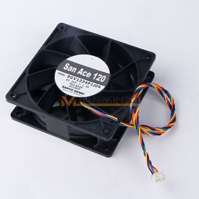 1PCS NEW Sanyo San Ace 120 9GV1224P1J04 24V 1.5A Inverter Cooling Fan - Picture 10 of 12