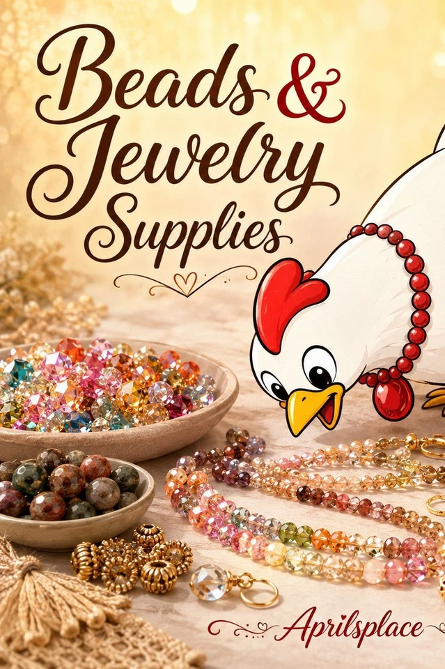 Beads & Jewelry Supplies with Aprilsplace | Gemstones, Crystals & More