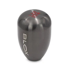 BLOX Racing for 5-Speed Billet Shift Knob - Gun Metal 10x1.25mm