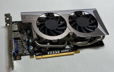 MSI R5770 Hawk AMD Radeon HD 5770 1GB GDDR5 DVI HDMI DP GPU Graphics Card