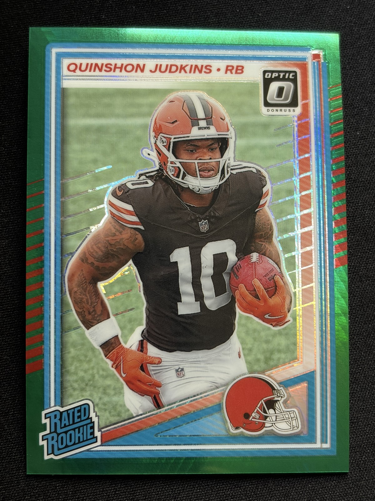 2025 Donruss Optic #238 Dylan Sampson Green Hyper Rookie