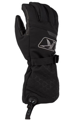 KLIM POWERXROSS SNOWMOBILE GLOVES GAUNTLET LEATHER PALM GORE-TEX MEN'S LARGE