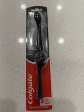Colgate 360 Power Charcoal Toothbrush Replacement Heads Soft Two Pack