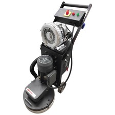 220V Concrete Floor Grinder 5 Grinding Dic Cement Ground Polisher w/External Fan