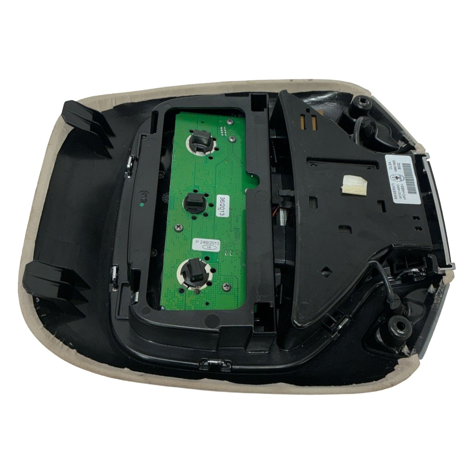 14-19 Maserati Quattroporte M156 Overhead Console Sunroof Switch 06700146550 OEM