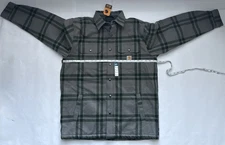 CARHARTT MEN'S RELAXED FIT FLANNEL SHERPA-LINED SHIRT JAC