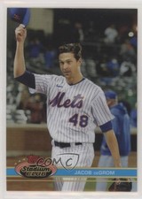 2021 Topps Stadium Club Chrome 1991 Design Variation SP Jacob deGrom #167 16o7