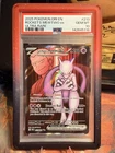 Pokémon TCG Destined Rivals Team Rockets Mewtwo EX Ultra Rare Card 213 PSA 10