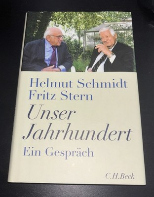 Unser Jahrhundert: Ein Gespräch von Schmidt, Helmut... | Buch | Zustand sehr gut