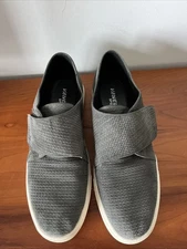 Vaneli Sport Women’s Slip On Sneakers Gray   Shoe Hook & Loop Closure 10 M