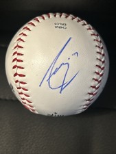 Angel Genao Cleveland Guardians Prospect Infielder SIGNED Official Ball