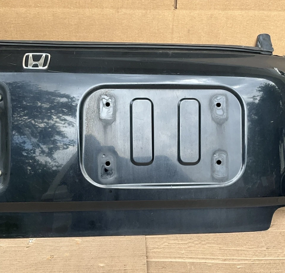1997-2001 Honda CRV CR-V Rear Hatch Trunk Tailgate Panel Black OEM - Image 4 of 4