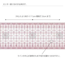SNY 50cm Matte Finish Grid Ruler (Single-Sided) SNY-500H