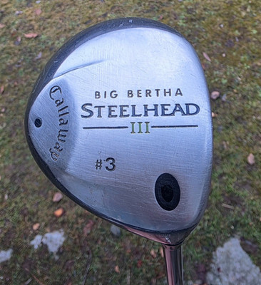 Callaway Big Bertha Steelhead III Holz 3 - Regular Flex - Guter Zustand