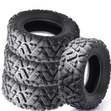 25x10-12 6PR All-Terrain Tubeless Tire ATV UTV Go Kart Golf Cart Lawn