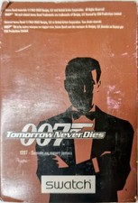 Swatch James Bond "Tomorrow Never Dies " (YMS1006) 1997, rare, collectors' item