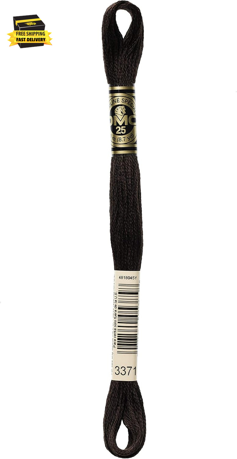 Floss Thread, Black Brown
