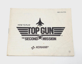 Top Gun The Second Mission Nintendo NES FRA