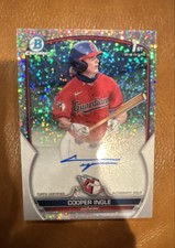 2023 Bowman Draft Chrome Prospect Auto Cooper Ingle #CDA-CI Sparkle /150 G100