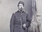 Civil War officer in New Orleans Louisiana cdv photograph