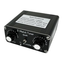 QRP Manual Antenna 5W Tuner 3-28MHz Z-Match Antenna Tuner Manual Antenna Tuner