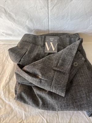Worthington High Rise Wide Leg Trouser Size 14 Resort Business