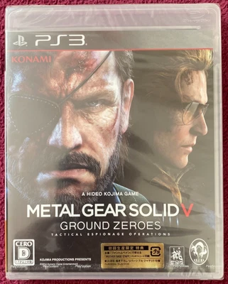 PLAYSTATION 3 / PS3 - METAL GEAR SOLID V ground zeroes - JAP - NEUF BLISTER - Photo 1/2