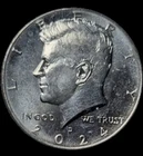 MS 2024 D Kennedy Half Dollar - 50c U.S. COIN - BU GEM - Fifty Cents 2024-D