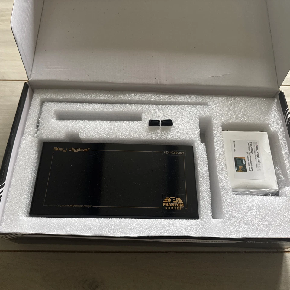 Key Digital Phantom KD-HDDA1X4 HDMI/DVI Distribution Amplifier - Image 3 of 4